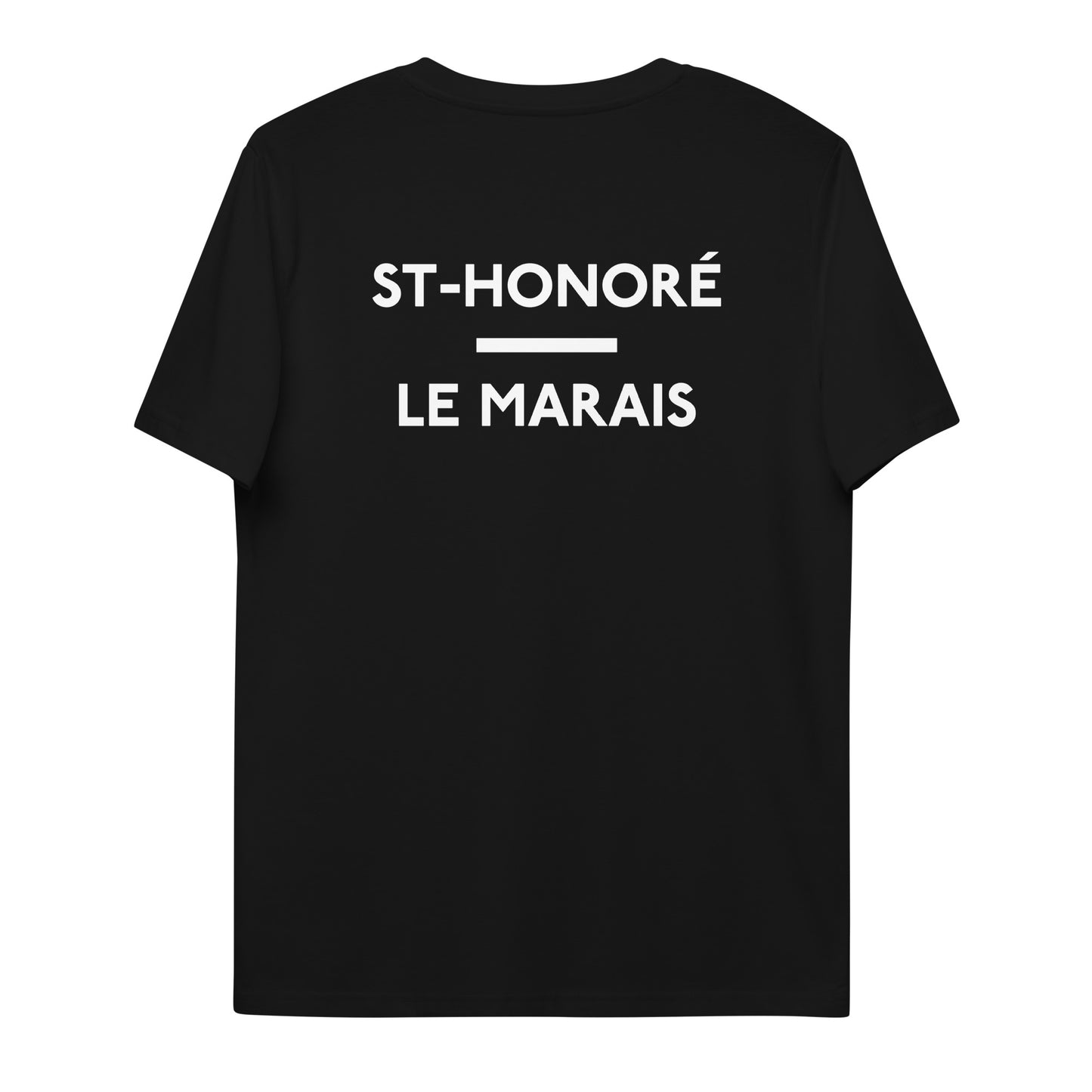 Apartments du Louvre - Unisex Organic Cotton T-shirt (Black)