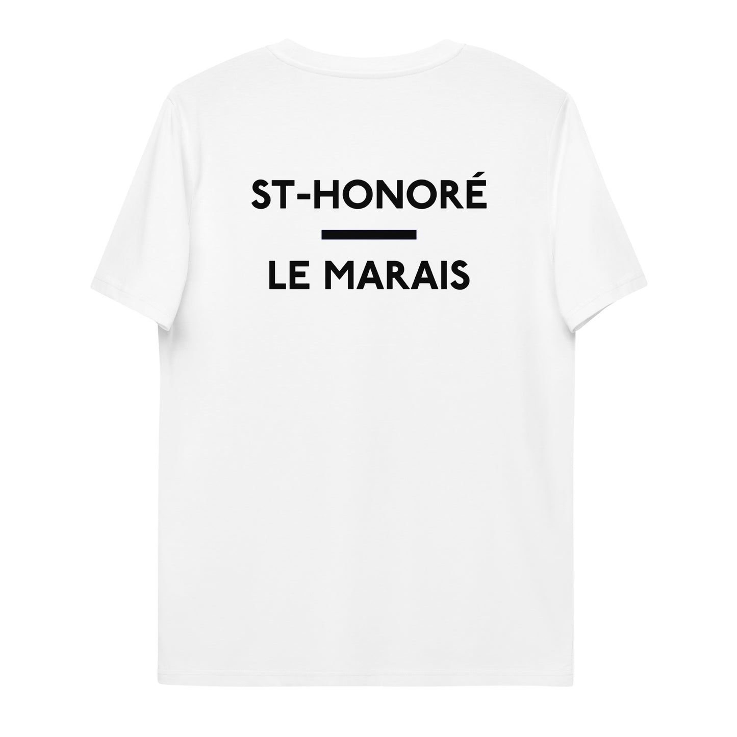 Apartments du Louvre - Unisex Organic Cotton T-shirt (White)