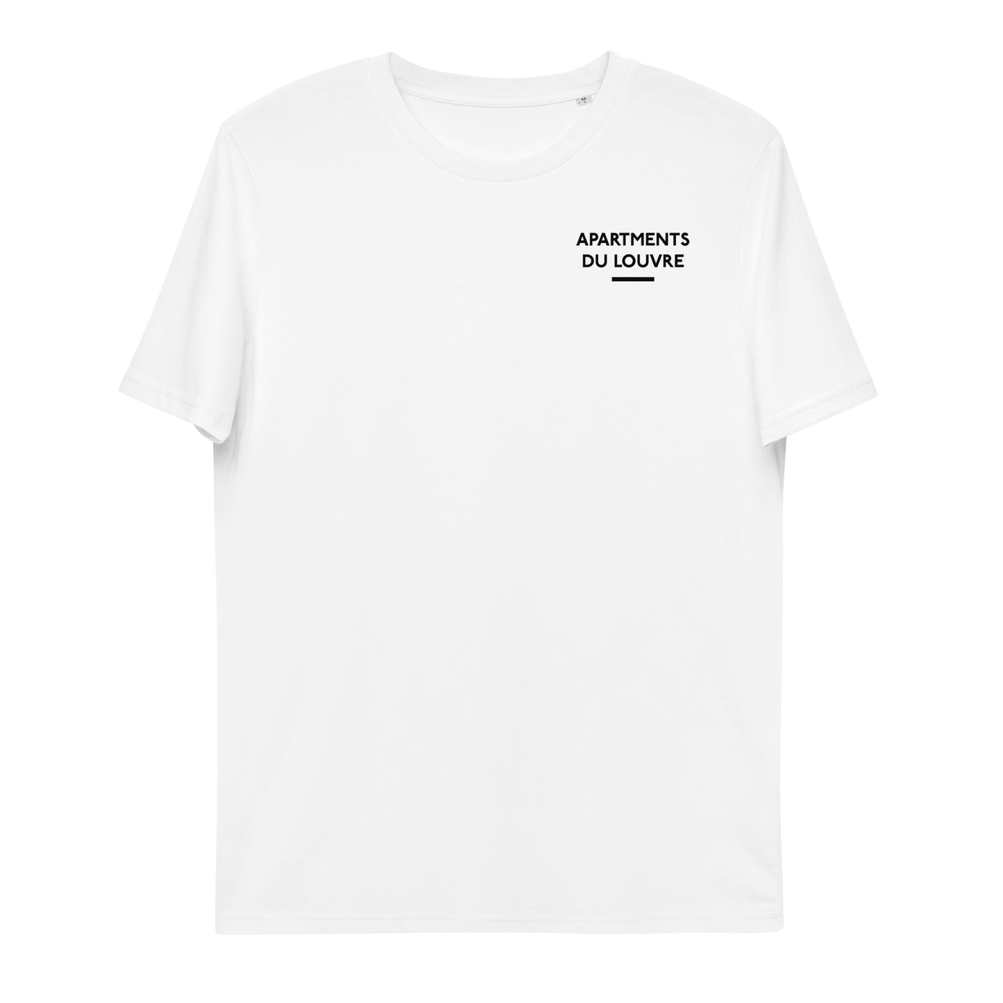 Apartments du Louvre - Unisex Organic Cotton T-shirt (White)